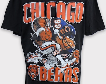 Vintage 00s Chicago Bears T-shirt Chicago Bears Sweatshirt Chicago Bears Football Sweater Hoodie Jacket Crewneck Hat Gift For Him For Her