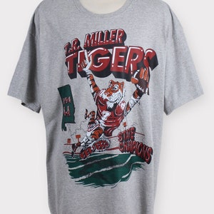 Sudadera vintage TR Miller Tigers de 1994/Camiseta TR Miller Tigers/Camiseta TR Miller Tigers/Camiseta TR Miller Tigers/Sudadera TR Miller Tigers