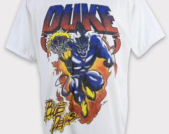 Vintage Duke Blue Devils T-shirt Size S - Etsy