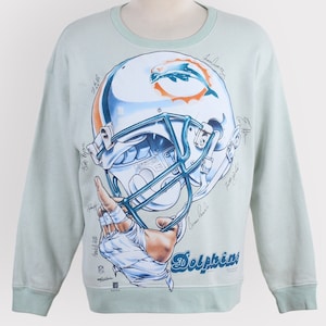 Vintage 90s Miami Dolphins Sweatshirt Miami Dolphins T Shirt Dolphins  Football Sweater Crewneck Hoodie Jacket Hat Men Gift For Him For Her