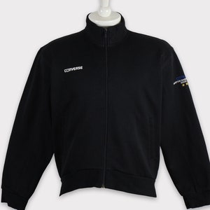 Black converse tracksuit hot sale