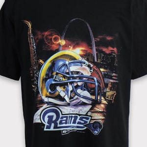 ヴィンテージ 00年代 セントルイス ラムズ Tシャツ ロサンゼルス ラムズ スウェットシャツ ロサンゼルス ラムズ NFL フットボール セーター パーカー ジャケット クルーネック 男性 女性 ギフト