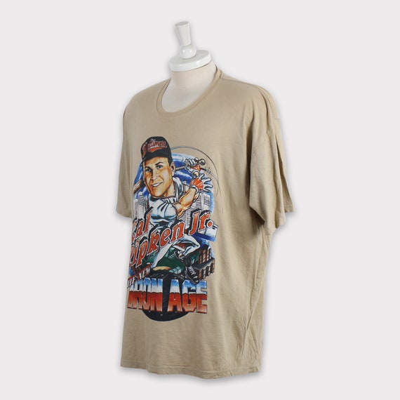 Vintage 00s Cal Ripken Baltimore Orioles T-shirt … - image 3