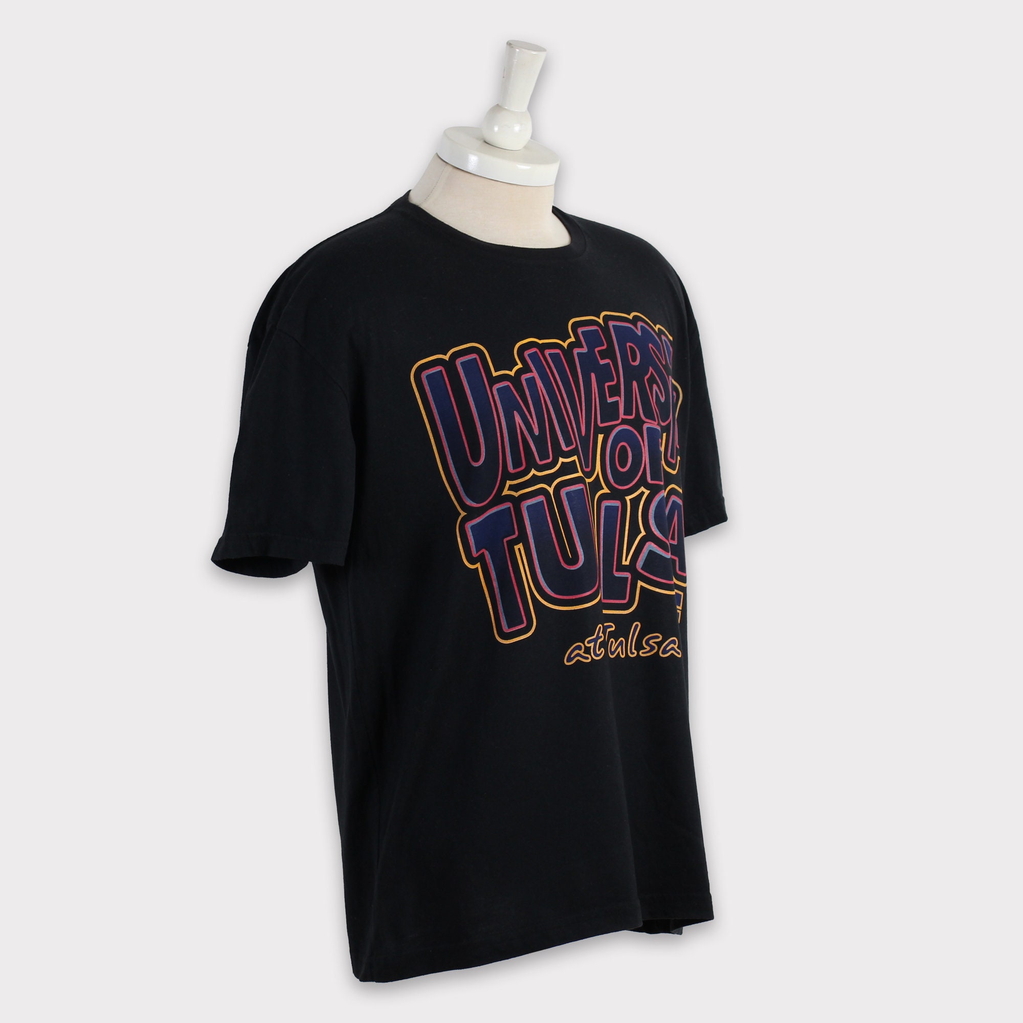 Vintage 00s Tulsa Golden Hurricane T-shirt Tulsa Golden Hurricane 
