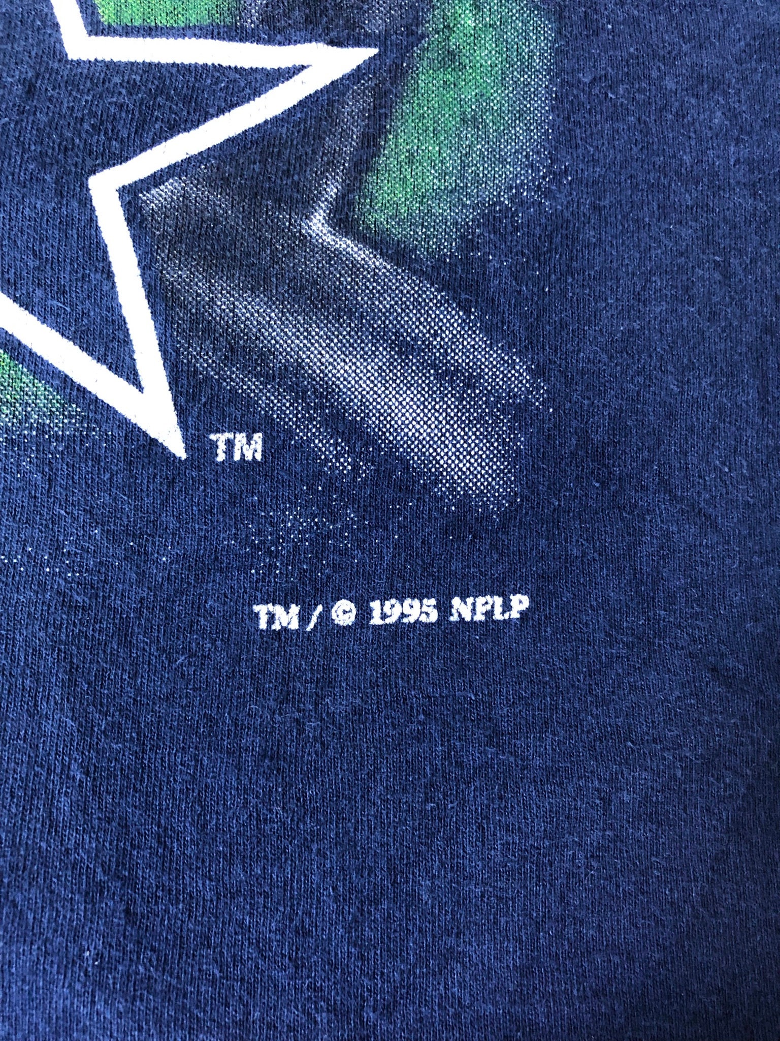Sweat-shirt Vintage Dallas Cowboys 1995 – Logo 7, Femme, Taille Grand, Neuf