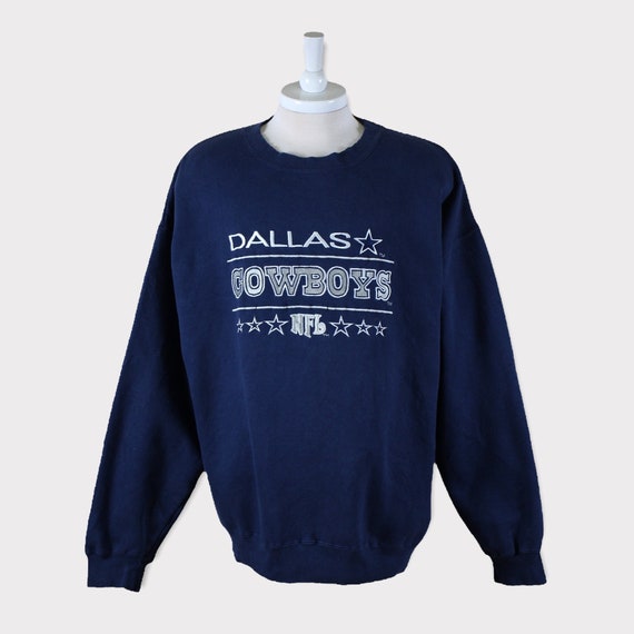 Embroidered Vintage 90s Dallas Cowboys Sweatshirt Dallas Cowboys T