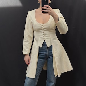 2000年代ヴィンテージ ブライダル ストラクチャードジャケット