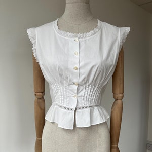 1910s Edwardian Corset Cover