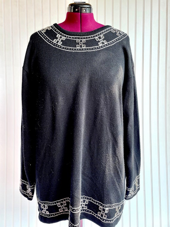 Silver Sparkle Sweater - Etsy