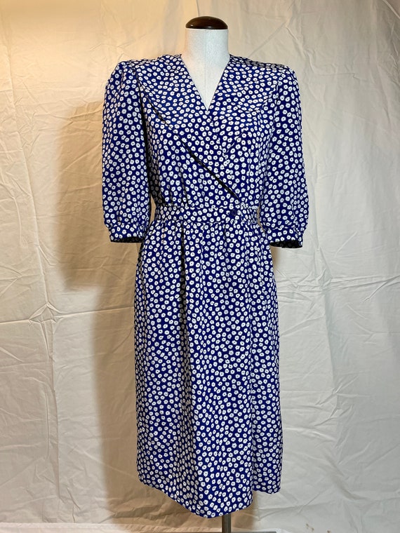 vintage daisy print midi Gem