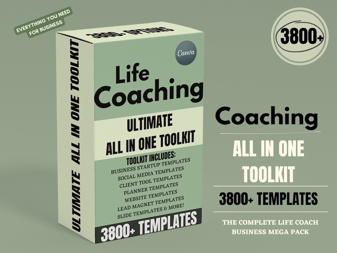 All in One Life Coaching Toolkit, Life Coaching Worksheets, Online