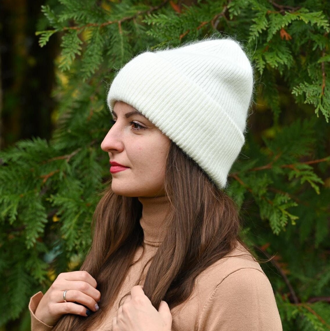 White winter hats for women sale