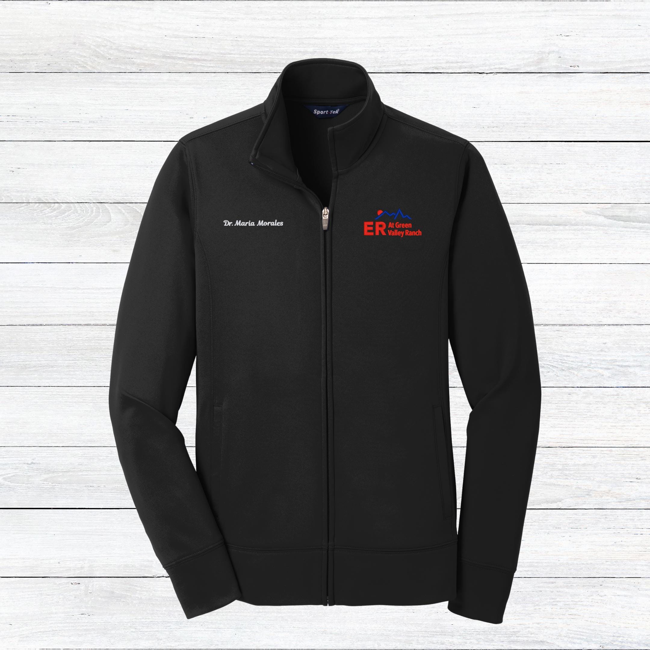 Custom Full Zip Jacket, Custom Logo Jacket Conference, Business