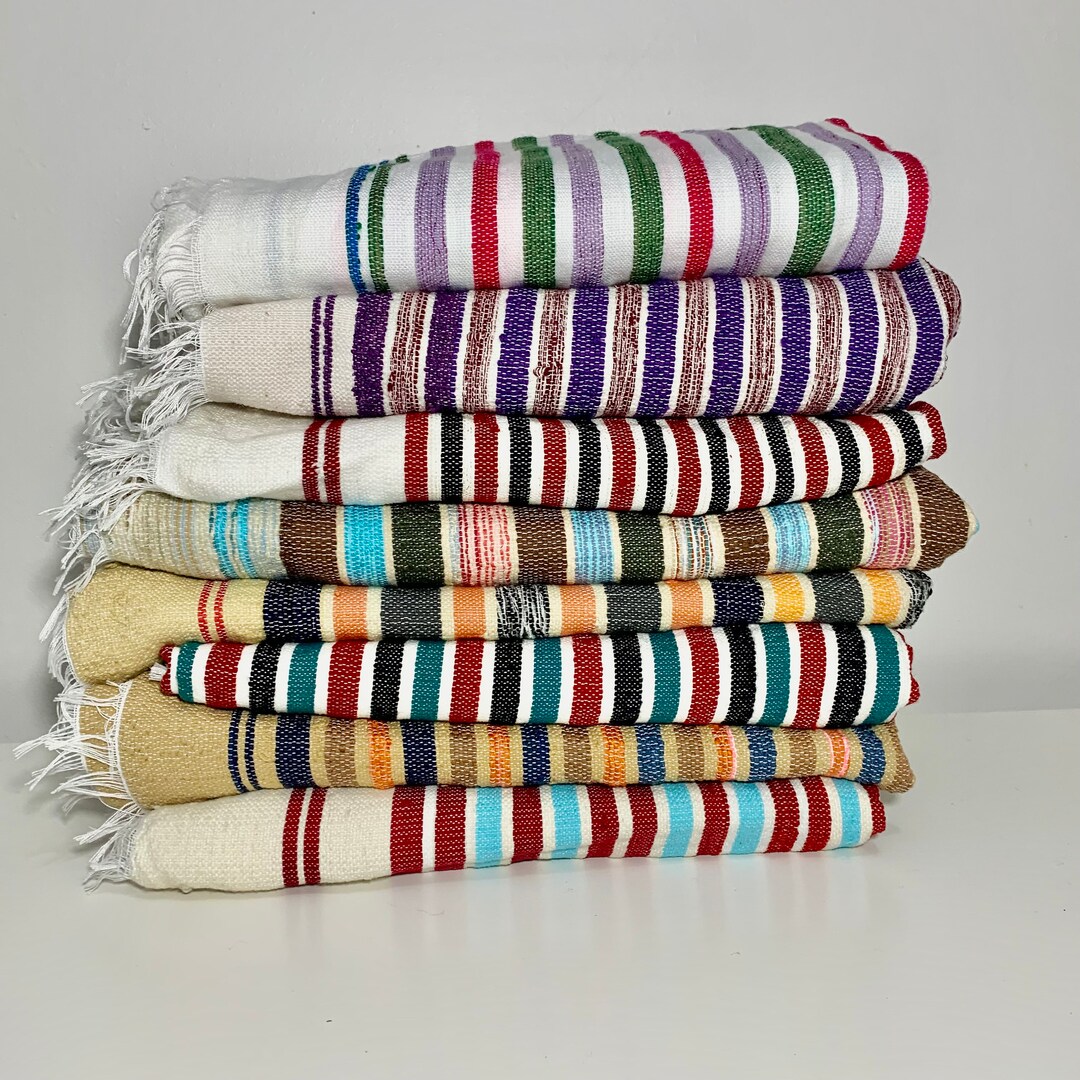 Bohemian Picnic Blanket Beach Blanket Handmade Woven Cotton Etsy