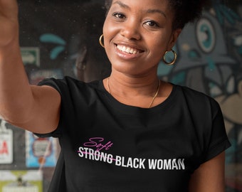 Soft Life Crop top, Woman's crop top tee, Soft Life Tee, Soft life t-shirt, Black Woman, Melanin, Black Girl Magic, Black Woman Appreciation