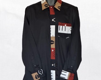 African Clothing for men Dashiki kente, African Men’s Shirt, Men’s Fashion Shirt, Men’s premium designer shirt, Dress shirt, African Print