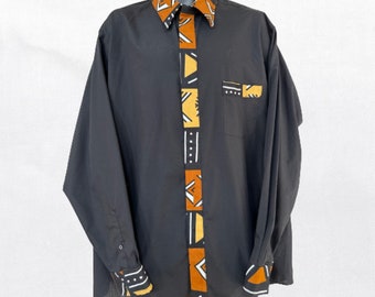 African Clothing for men Dashiki kente, African Men’s Shirt, Men’s Fashion Shirt, Men’s premium designer shirt, Dress shirt, African Print