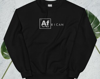 Black Pride, African Pride, Embroidered Sweater, Black Culture Shirt, Black Owned, Black Lives Matter, African Sweater, Unisex sweater