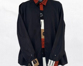 African Clothing for men Dashiki kente, African Men’s Shirt, Men’s Fashion Shirt, Men’s premium designer shirt, Dress shirt, African Print