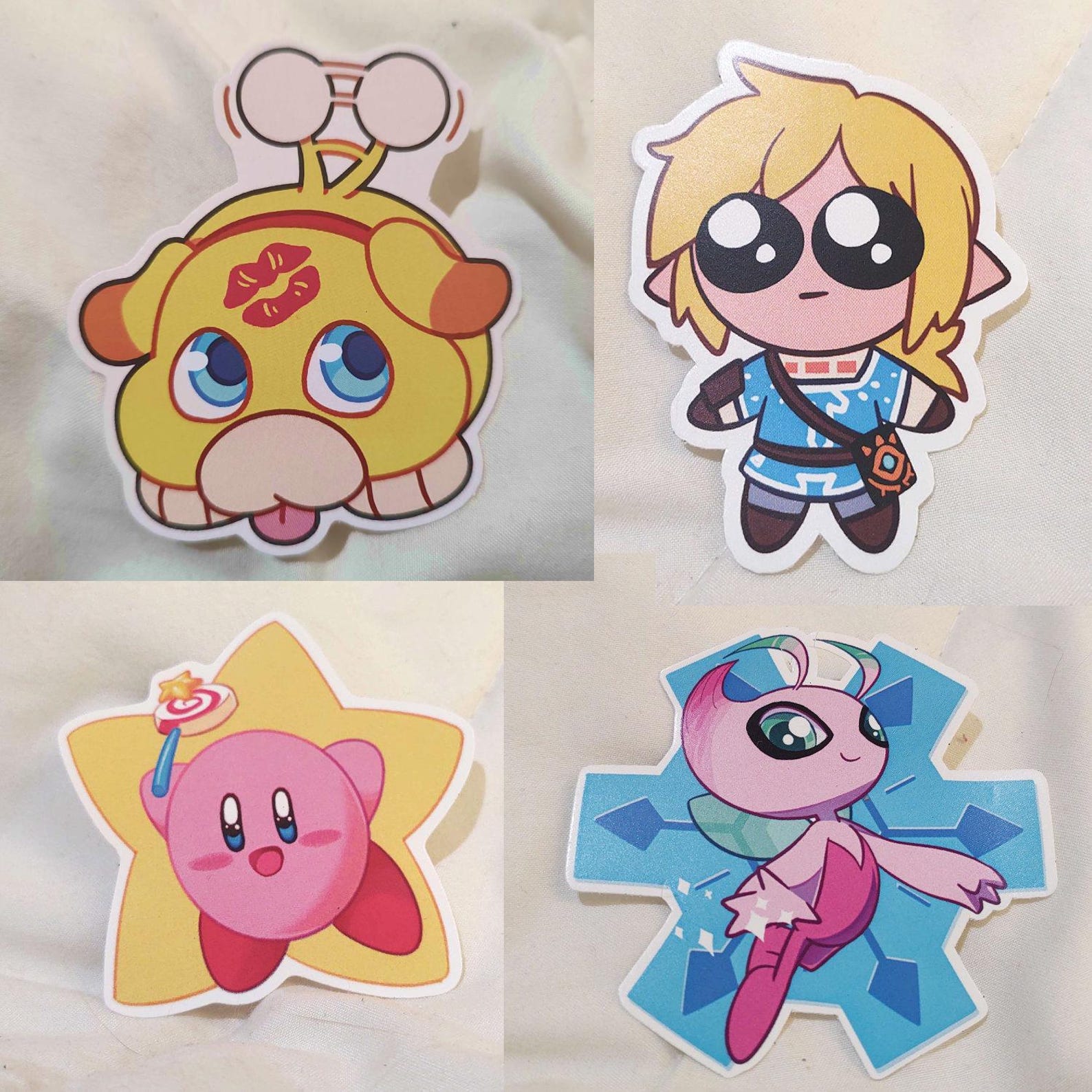 Nintendo 3in Stickers - Bowser Jr, Autism Creature Link, Kirby, PMD ...