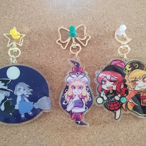 Touhou Project Acrylic Charms - Yukari Yakumo, MariAli, JunHeca