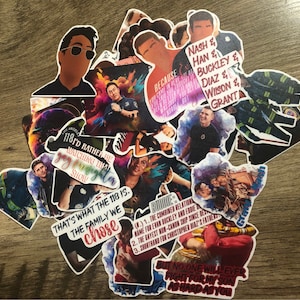 9-1-1 TV Show Matte Stickers Pack // Rescue Show // Assorted Stickers // Fire Fighters // Heroes // Waterproof