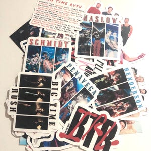 Big Time Rush Stickers: IRL Weltweit Tour, Wasserdichte Matte Vinyl Aufkleber