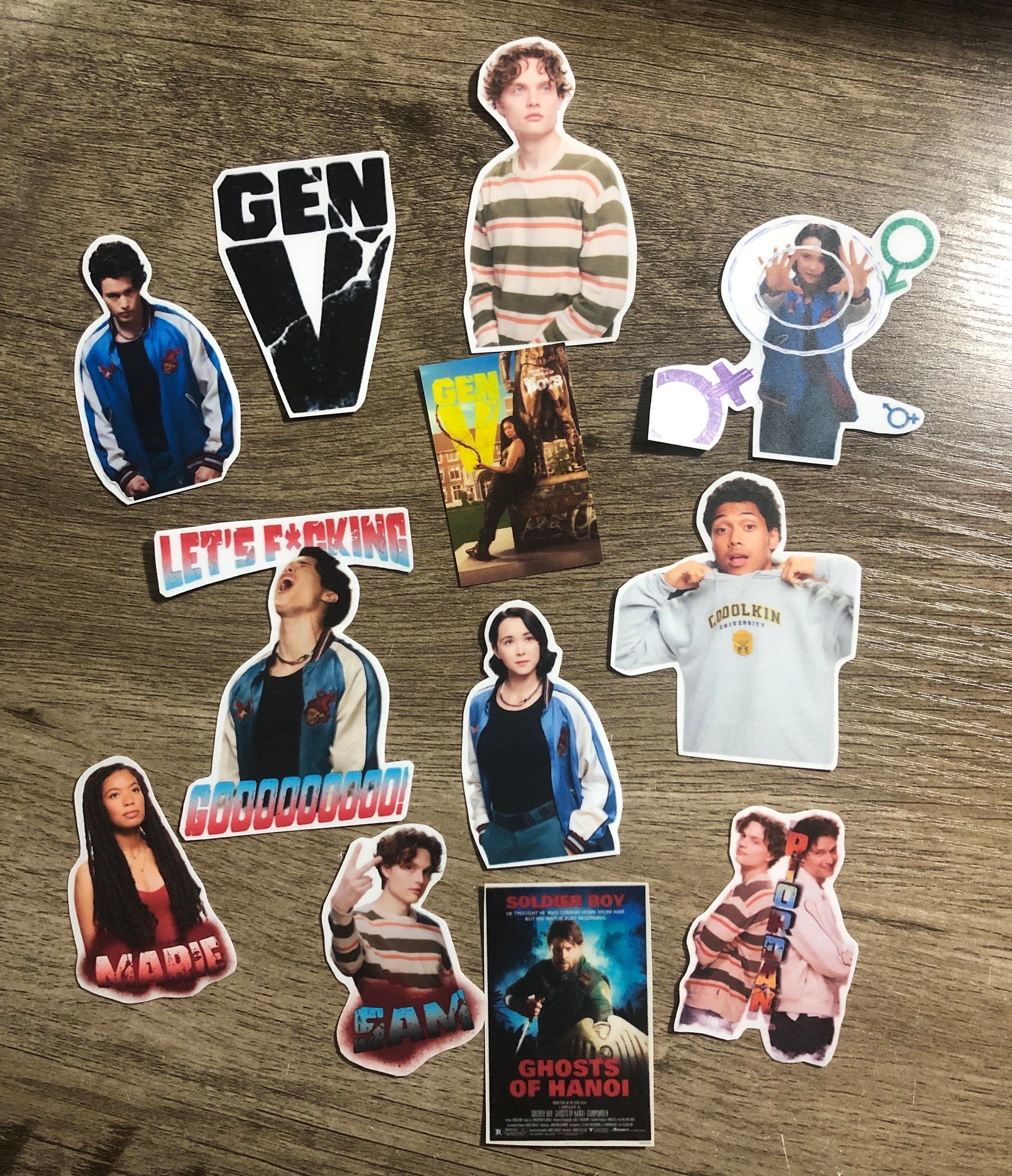 Genv Matte Stickers Pack // the Boys // Tv Show // Assorted Stickers ...