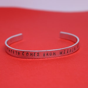 Mazikeen Quote Cuff Bracelet || Lucifer TV Show