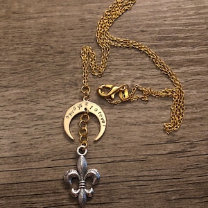 Mikaelson Family Motto Charm Necklace || The Originals