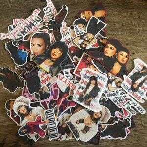 Lovato Holy Fvck Matte Stickers Pack // Lovatics // Music // Assorted Stickers // Lyrics // Waterproof