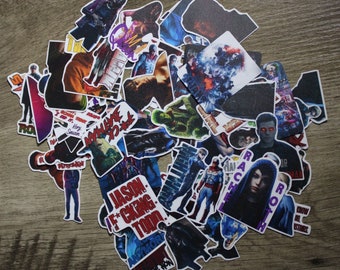 DC Titans Matte Stickers Pack // Teen Titans//  TV Show // Stickers // Quotes // Comics // Waterproof