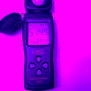 WHITE ECO stealth grow bucket Space Bucket w/LED grow light & Hygrometer now uses only 10 watts!!! image 2