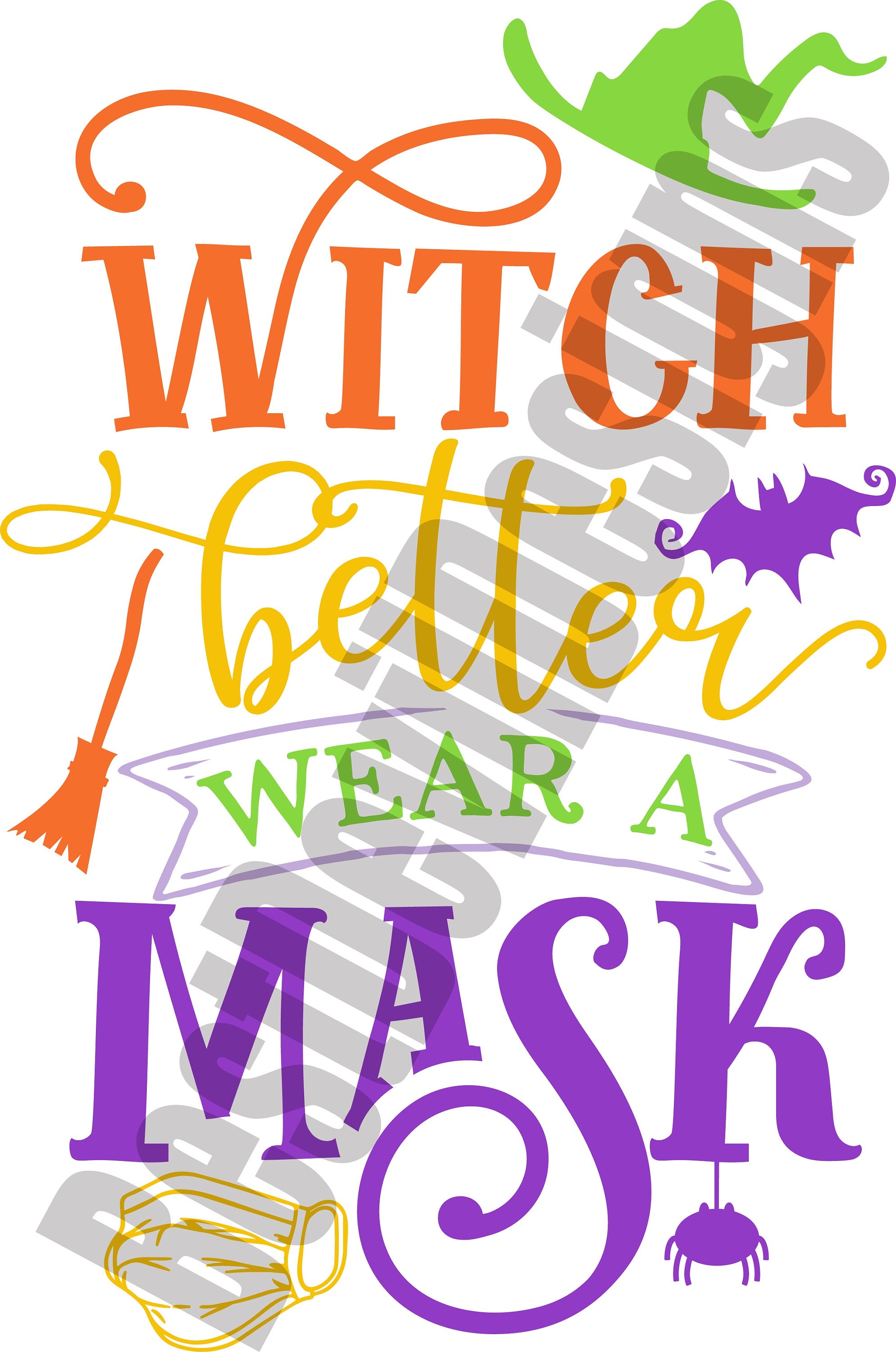 Witch Better Wear a Mask Social distance Halloween Mug Etsy