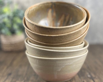 Cereal Bowl • Soup Bowl • Handmade Pottery Bowls • Small Serving Bowl • Small Home Decor Bowl • Simple Housewarming Gift