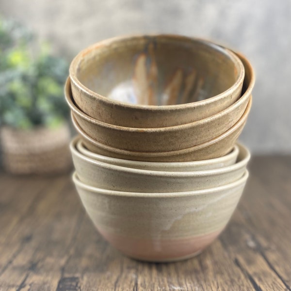 Cereal Bowl • Soup Bowl • Handmade Pottery Bowls • Small Serving Bowl • Small Home Decor Bowl • Simple Housewarming Gift