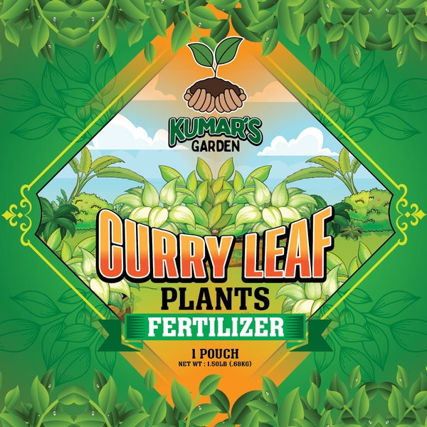 Curry Leaf Plant Fertilizer by Kumar's Garden (1.5 LBS)