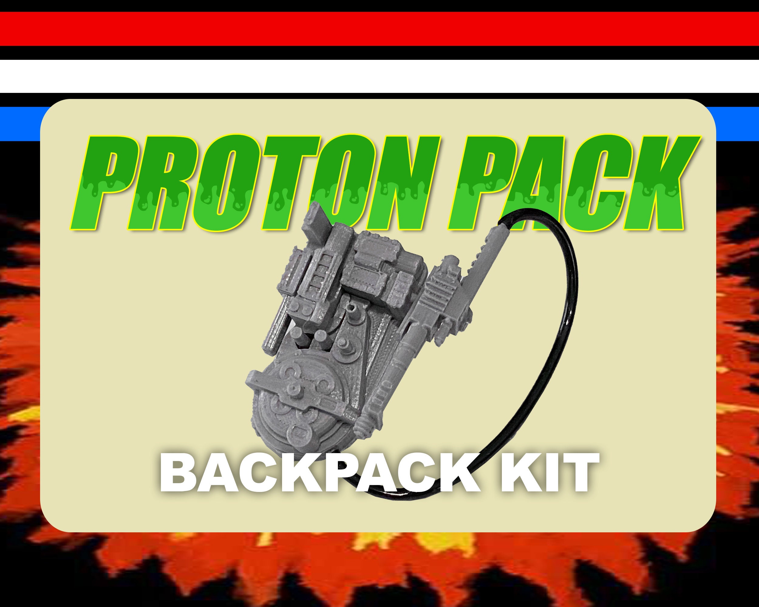 GI Joe Ghostbusters Proton Pack Backpack Kit - Etsy