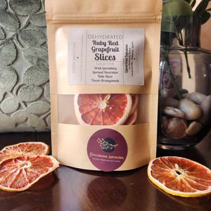 Ruby Red Grapefruit - Dehydrated Fruit Slices