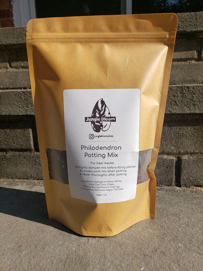 Philodendron Soil Philodendron Potting Mix 2 Bags House Plant Etsy
