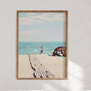 Greece Print, Halkidiki, Kallithea Beach, Greece Photo, Greece Poster Print. Wall poster. Wall decor, fine art print. Photography No_9940 C