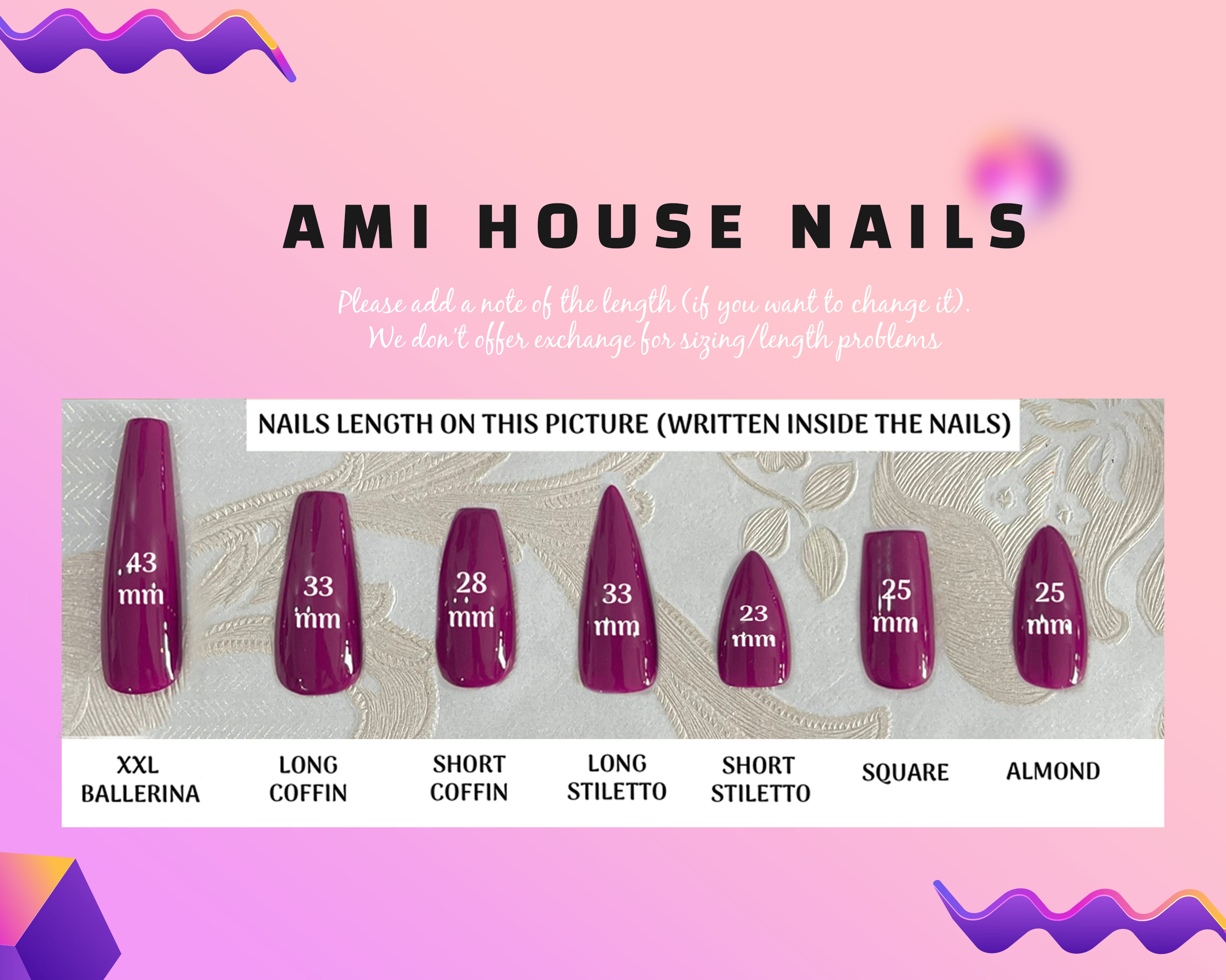 Spooky House Press On Nails | Halloween Special Press On Nails Stiletto | Hand-made Glue On Nails | Luxury Fake Nails | False Nails HA2