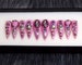 Crystal Lover Glue On Nails | Pink Pastel Press On Nails | Long Stiletto Fake Nails | Gel X False Nails K41 