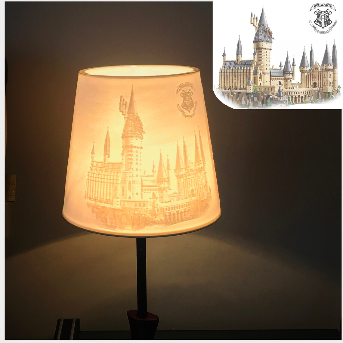 Harry Potter Lamp Home Bedside Lithophane Light for Table Etsy