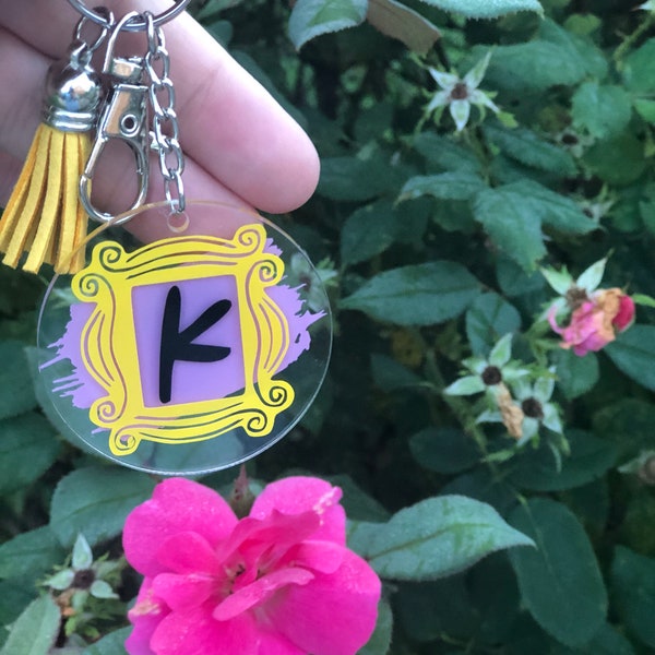 Personalized FRIENDS Keychain/Backpack Charms/Birthday/Holiday/Just Because