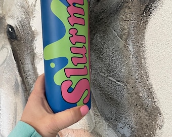 Glow-in-the-Dark Slurm-Inspired Soda Can Tumbler – 20oz Insulated Cup