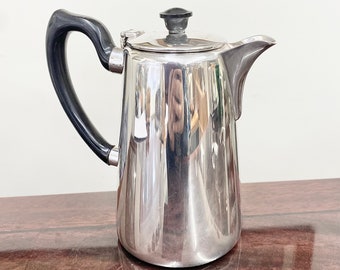 Vintage 1960’s - 1970’s Silver Plate Coffee Pot Jug stamped 38865 E&Co. England