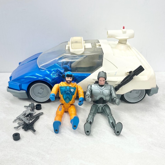 Vintage Robocop 1 Armoured Car With Two Figures and Accessories