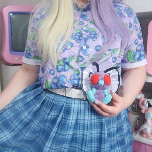 Blueberry Button Up Shirt