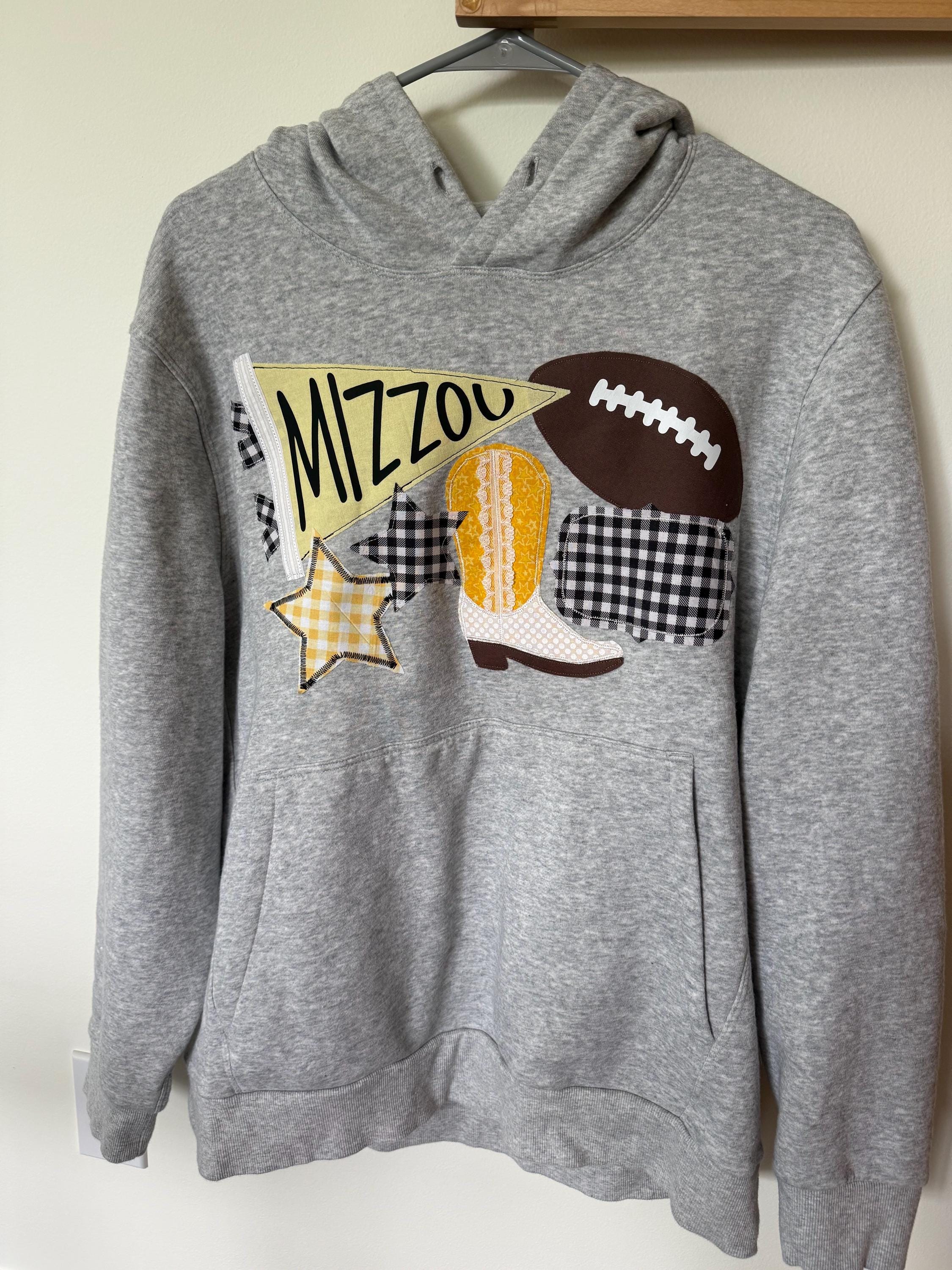 MURRAL Patchwork embroidered sweatshirt Patchwork embroidered